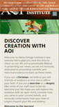 Mobile Screenshot of discovercreation.org